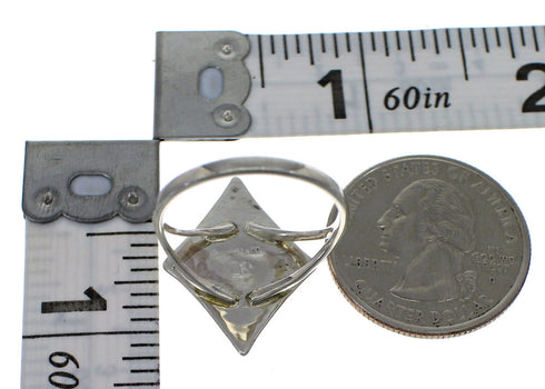 Silver Multicolor Southwest Ring Size 8-1/2 YX73634